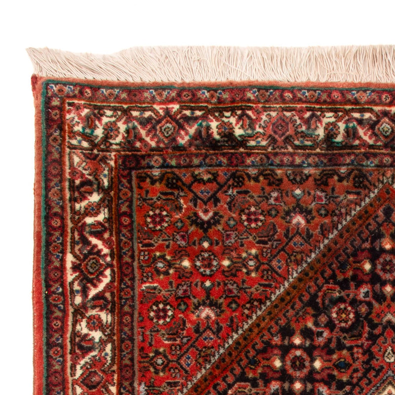Alfombra persa - Bidjar - 102 x 74 cm - rojo