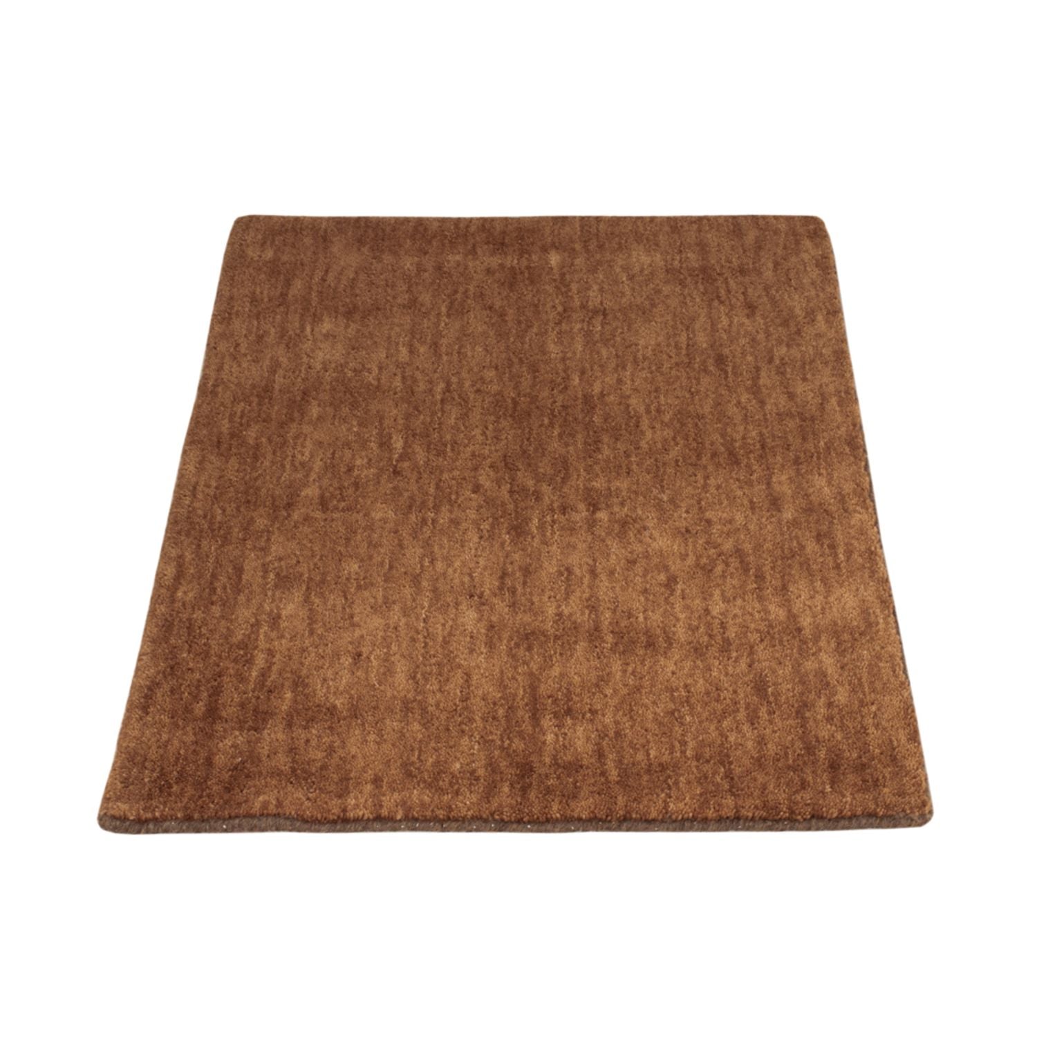 Alfombra Gabbeh - Softy - 86 x 56 cm - marrón