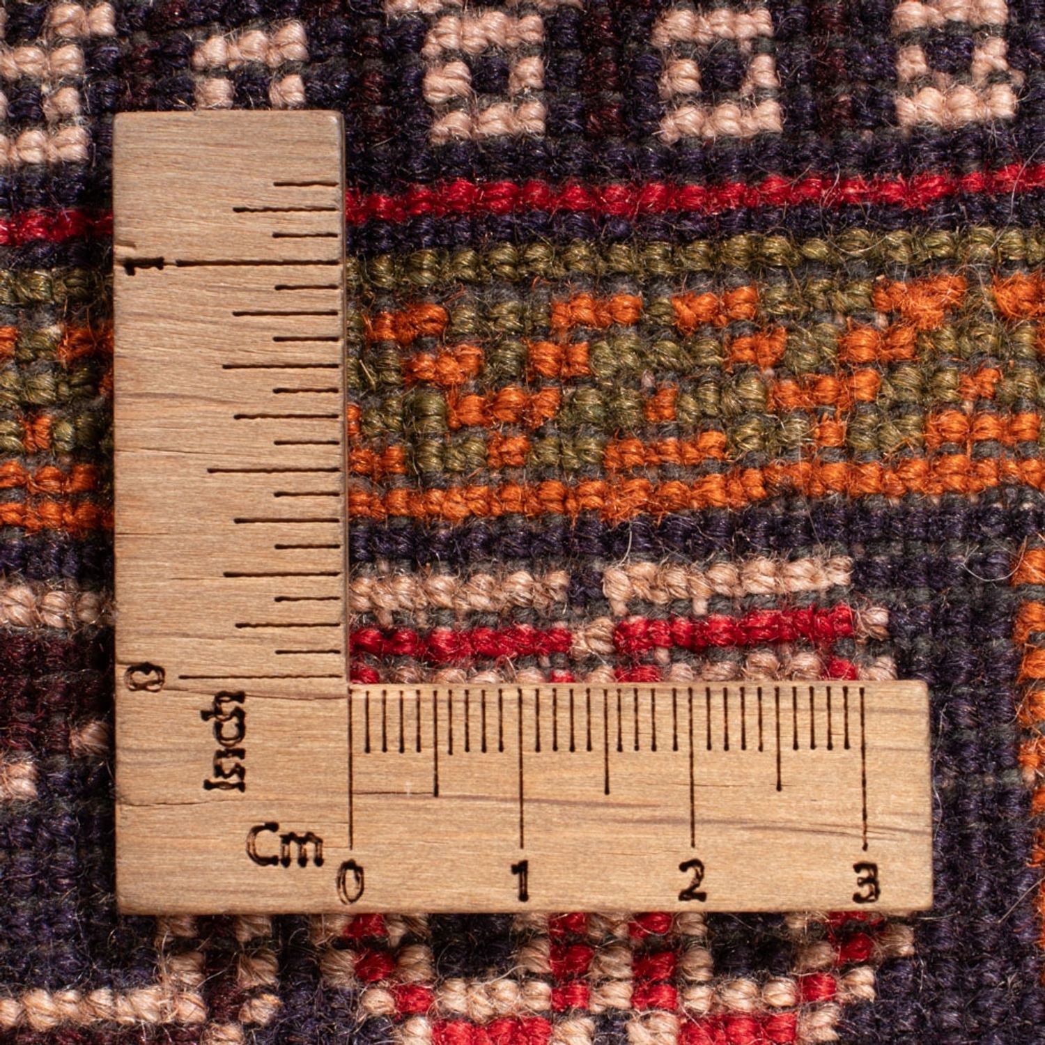 Alfombra Belutsch - 138 x 91 cm - rojo