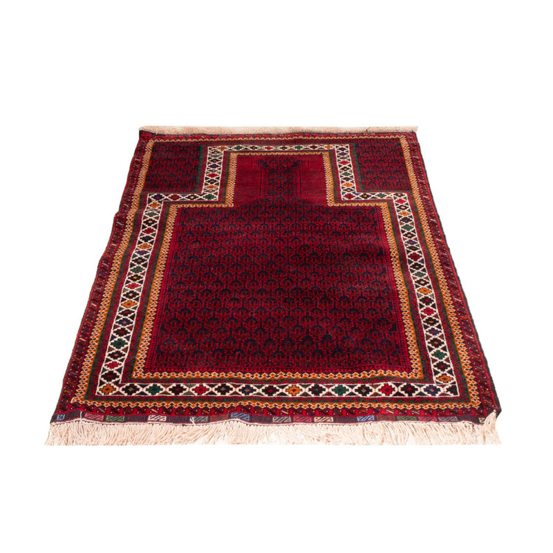 Alfombra Belutsch - 148 x 96 cm - rojo