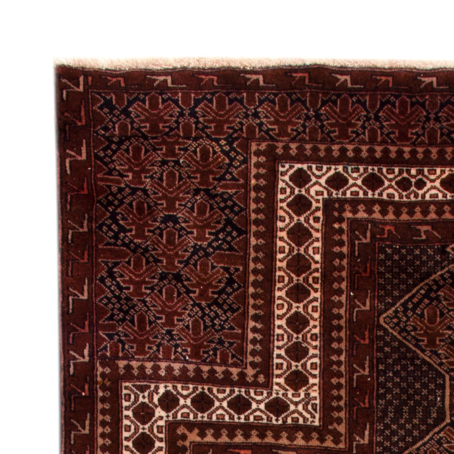 Alfombra Belutsch - 140 x 102 cm - rojo