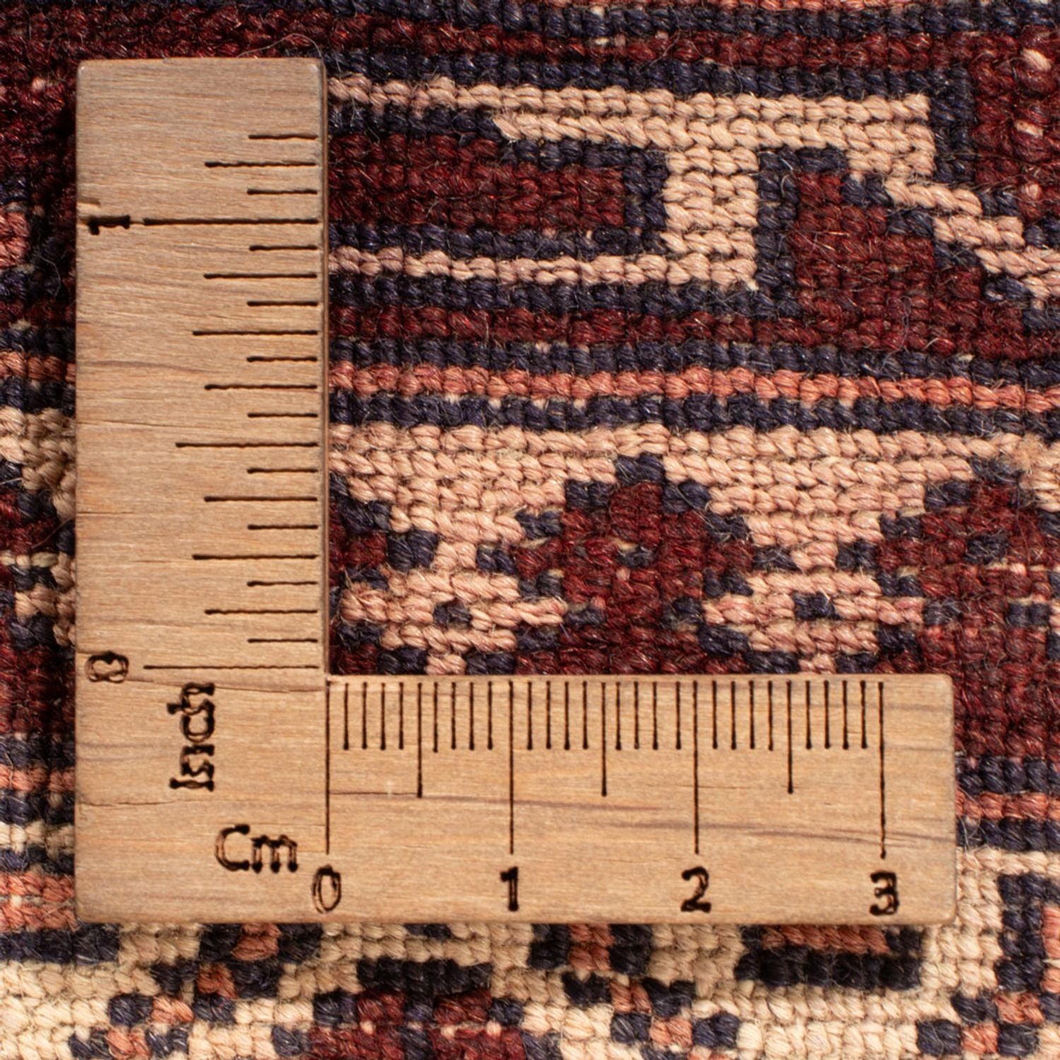 Alfombra Belutsch - 140 x 102 cm - rojo