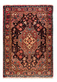 Alfombra persa - Nómada - 92 x 62 cm - azul oscuro