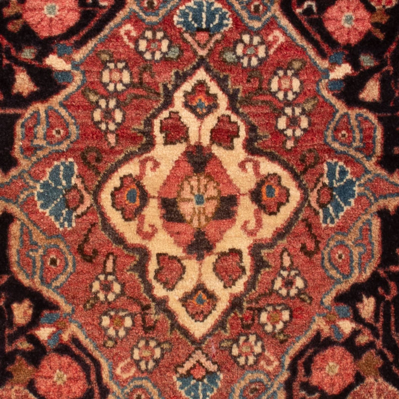 Alfombra persa - Nómada - 92 x 62 cm - azul oscuro