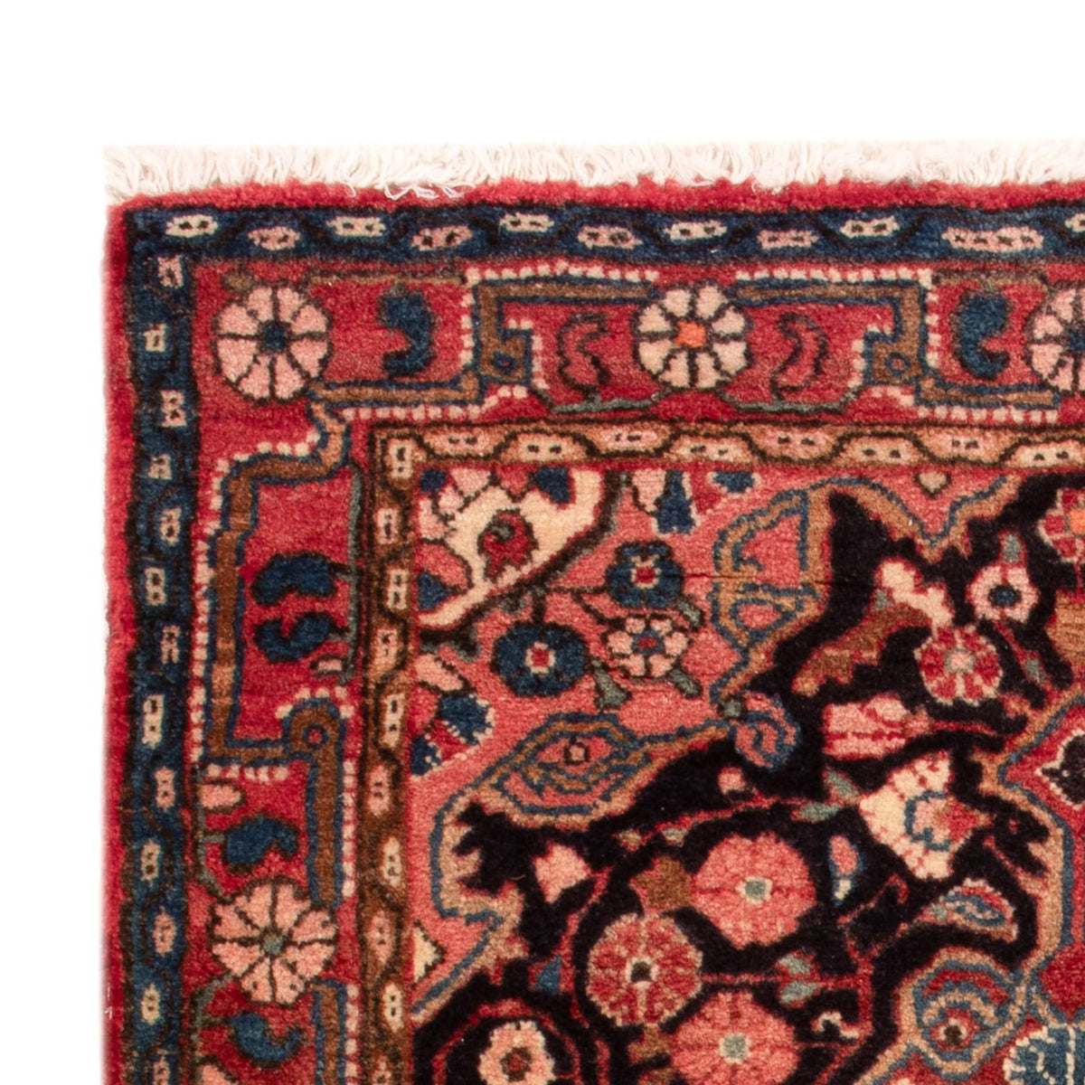 Alfombra persa - Nómada - 92 x 62 cm - azul oscuro