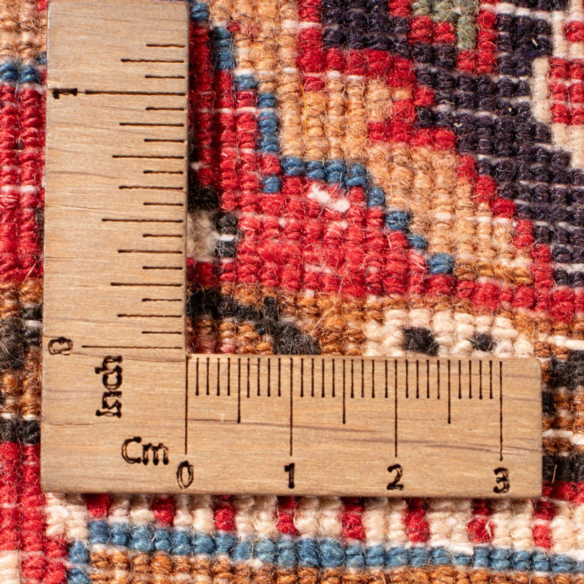 Alfombra persa - Nómada - 92 x 62 cm - azul oscuro