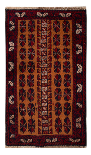 Alfombra Belutsch - 123 x 76 cm - camello