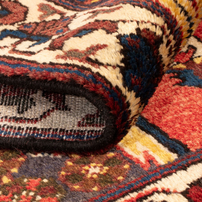 Alfombra persa - Nómada - Miana - 137 x 83 cm - rojo