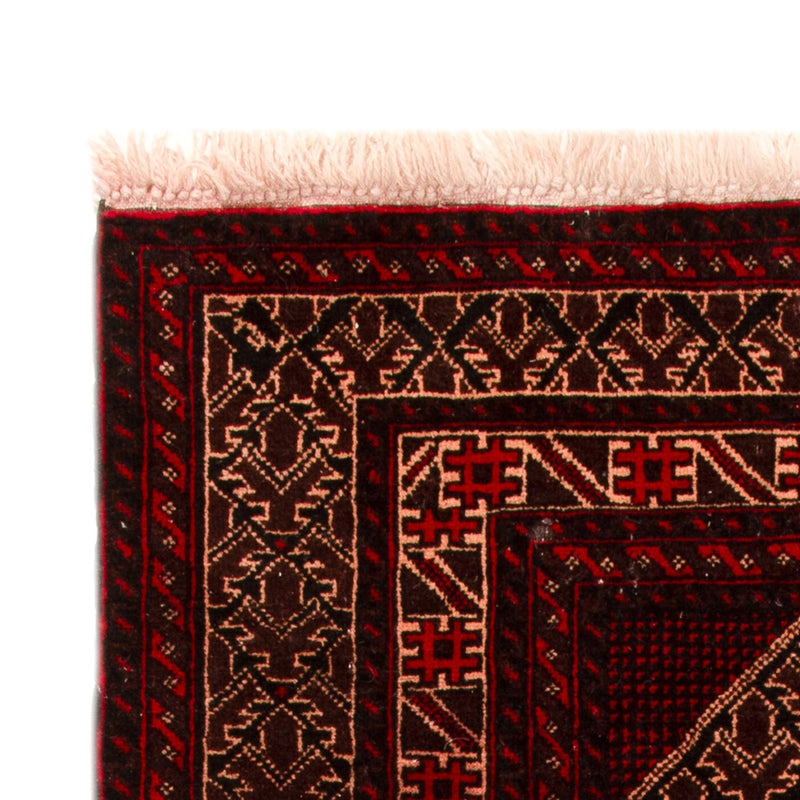 Alfombra Belutsch - 150 x 89 cm - rojo