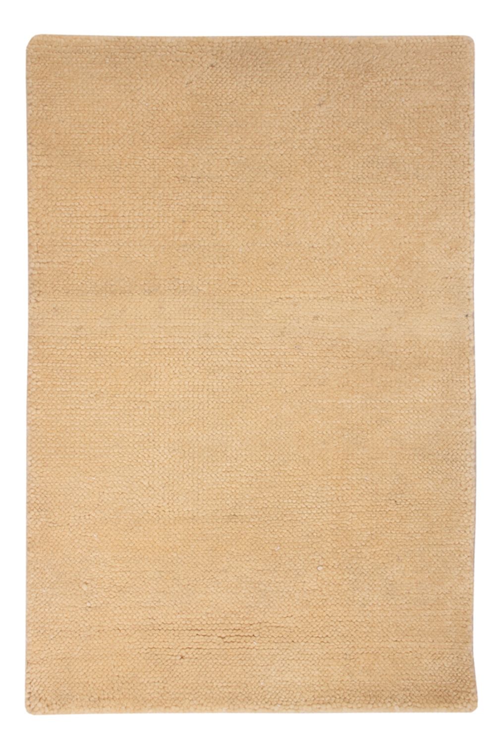 Alfombra de lana - 90 x 60 cm - crema