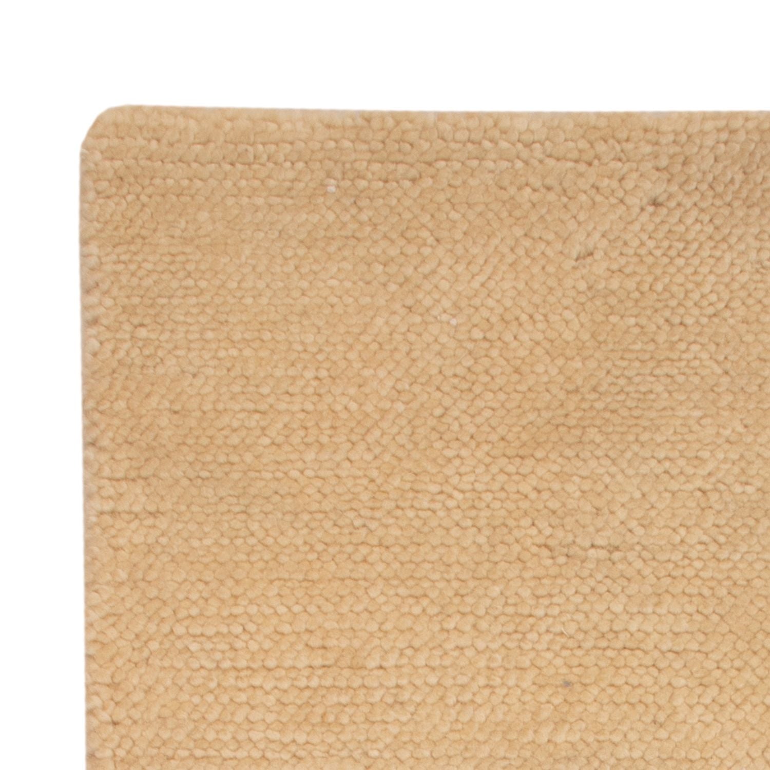 Alfombra de lana - 90 x 60 cm - crema