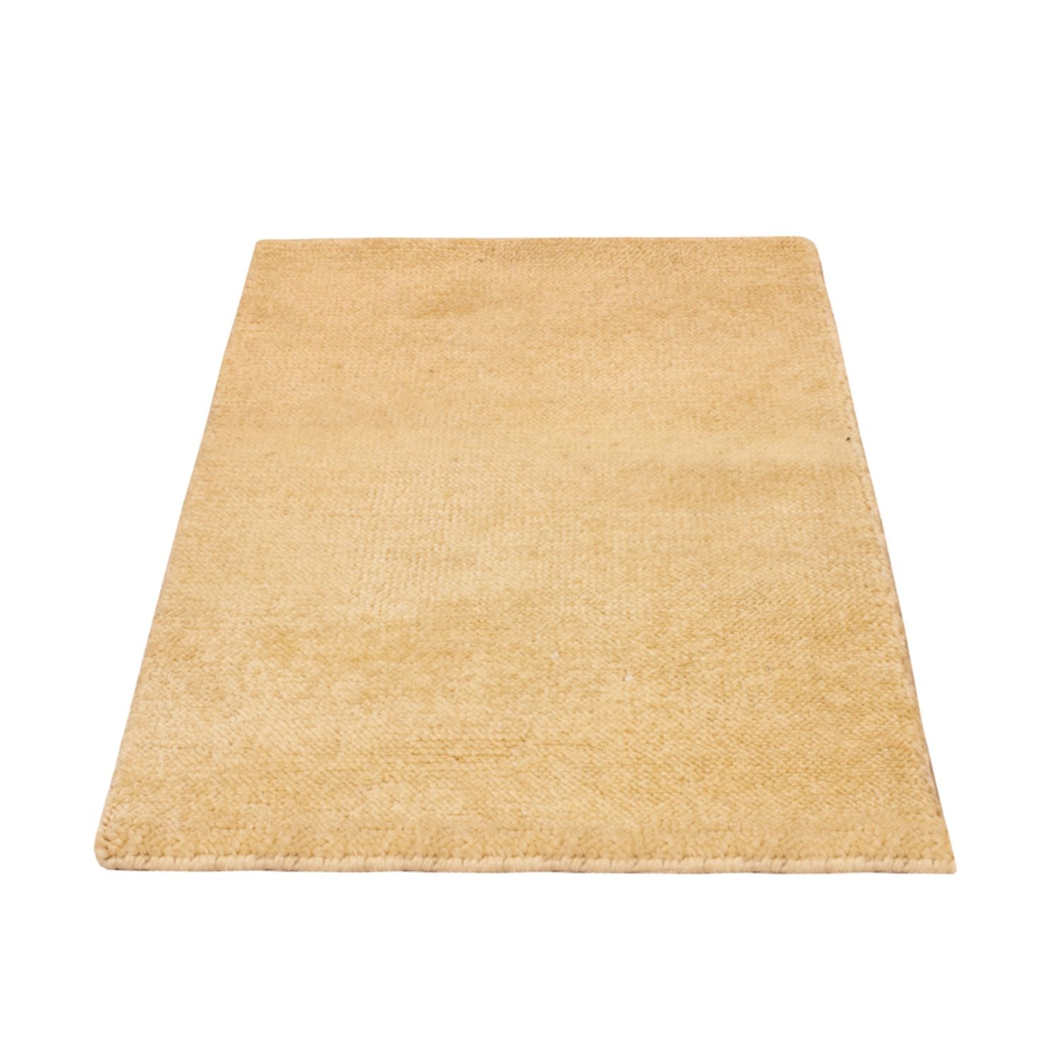 Alfombra de lana - 90 x 60 cm - crema