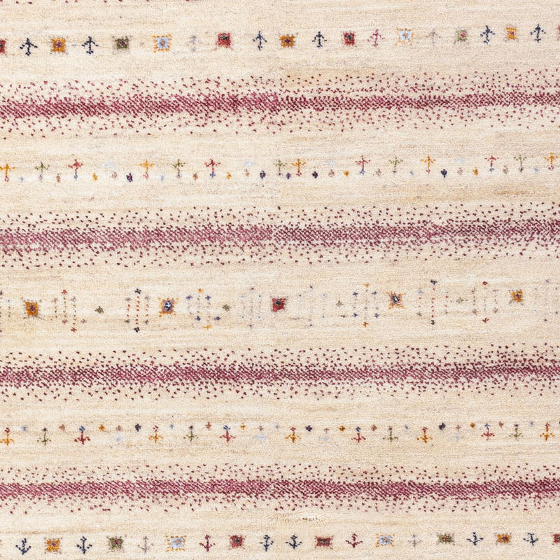 Alfombra Gabbeh - Loribaft Indus - 245 x 174 cm - crema