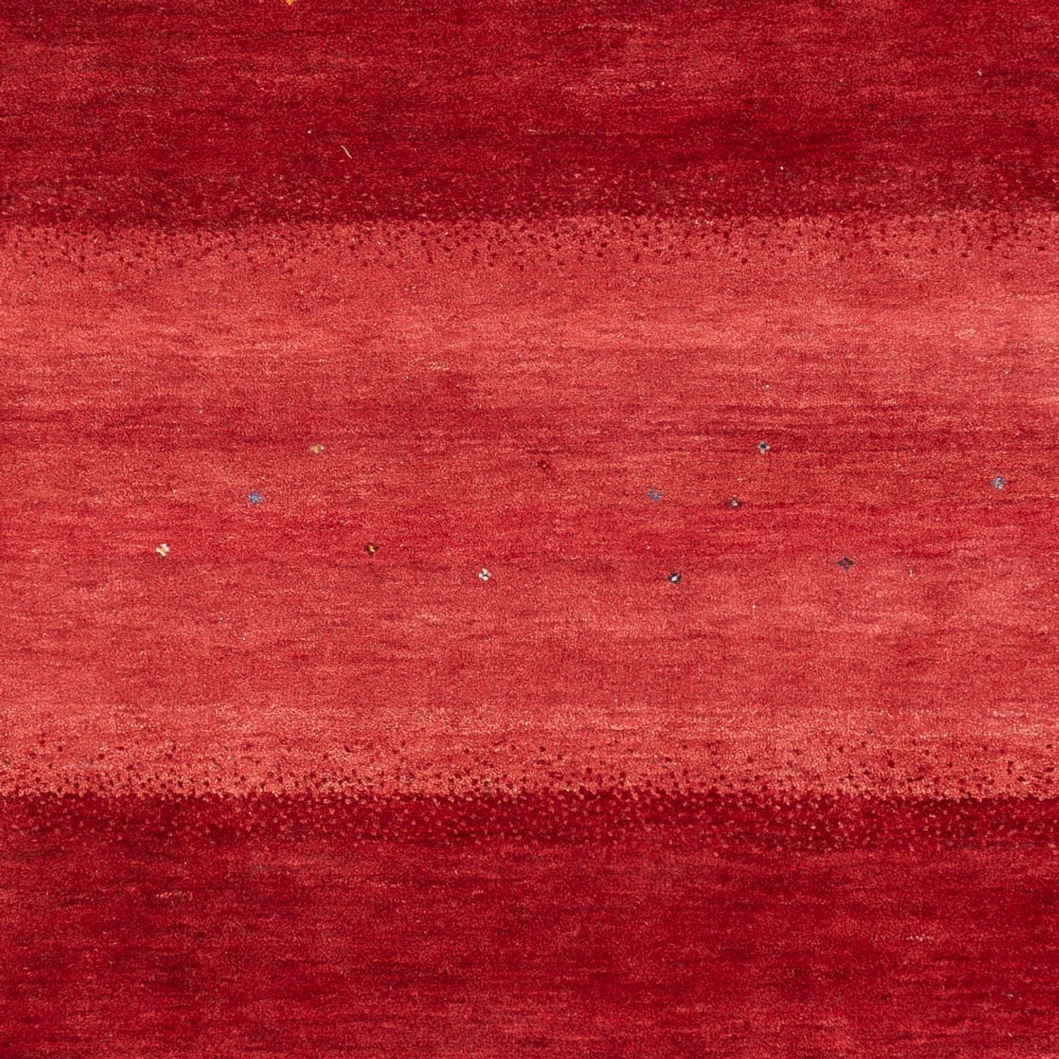 Alfombra Gabbeh - Loribaft Indus - 245 x 170 cm - rojo