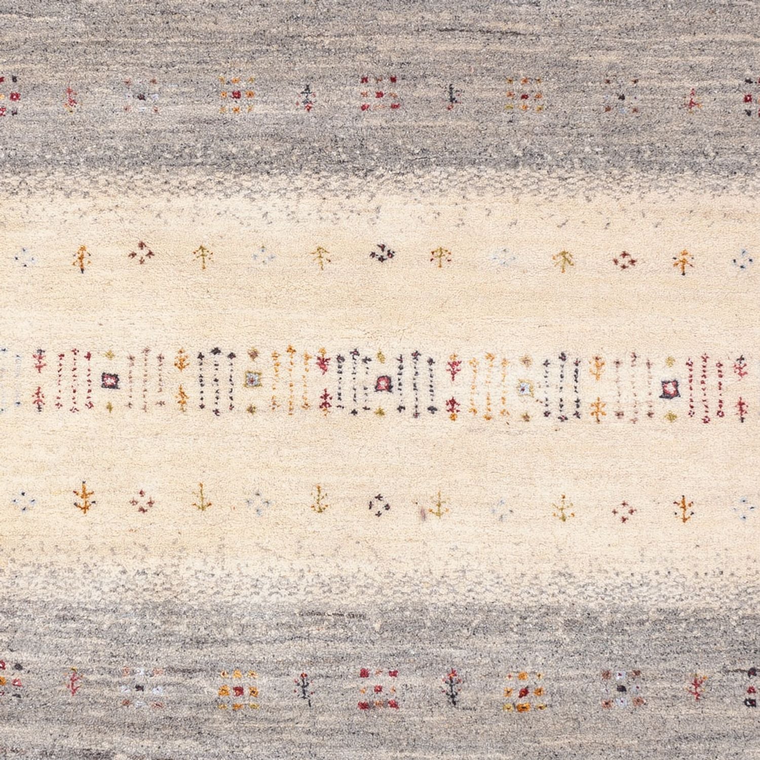 Alfombra Gabbeh - Loribaft Indus - 245 x 166 cm - natural