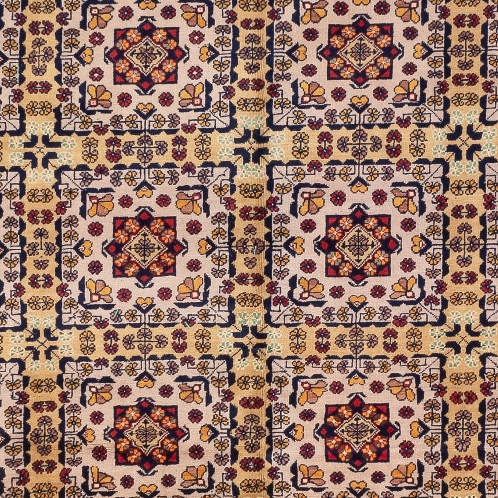 Alfombra afgana - 330 x 250 cm - beige oscuro