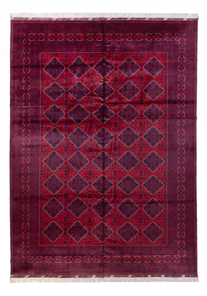 Alfombra afgana - 340 x 249 cm - rojo