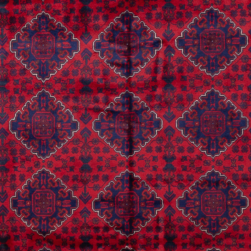 Alfombra afgana - 340 x 249 cm - rojo
