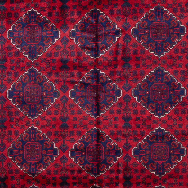 Alfombra afgana - 340 x 249 cm - rojo