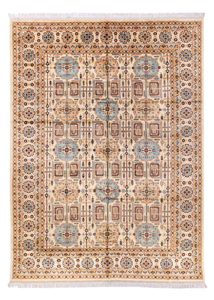 Alfombra afgana - 346 x 245 cm - beige claro