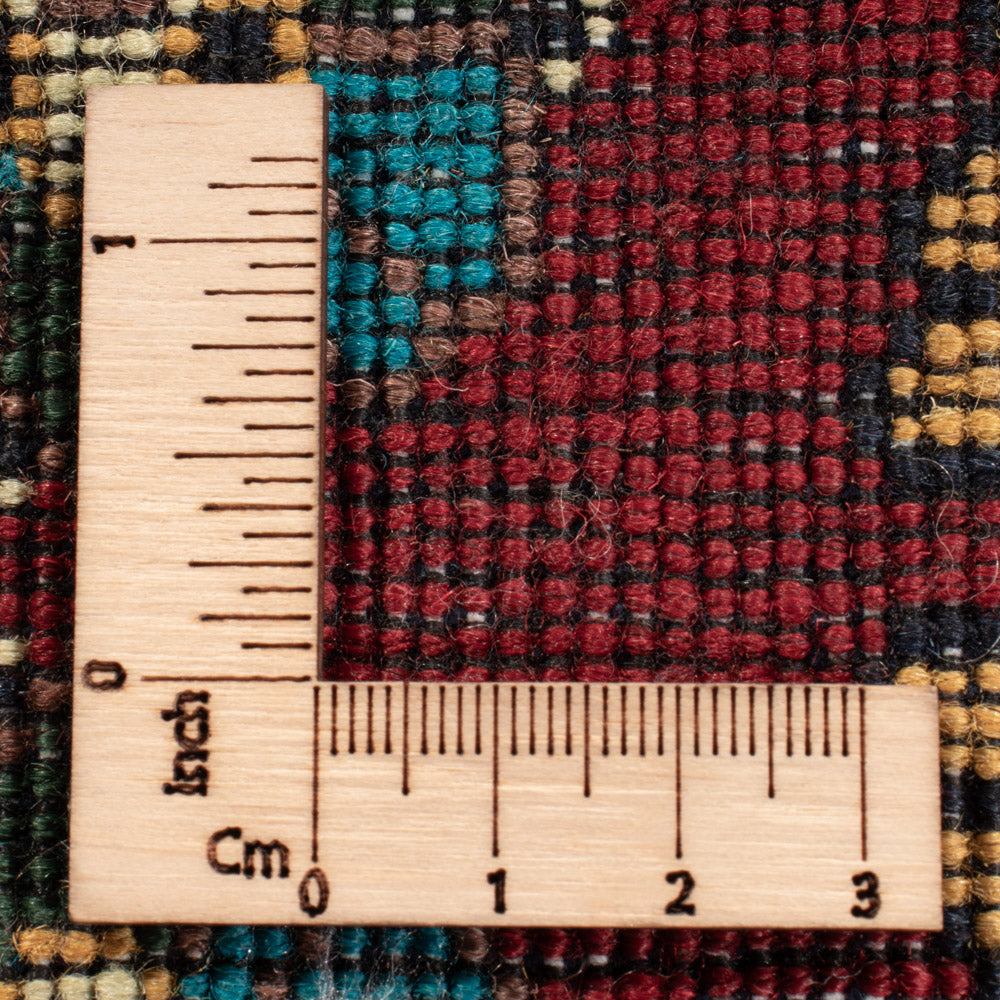 Alfombra afgana - 195 x 150 cm - azul