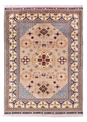 Alfombra afgana - 200 x 150 cm - beige