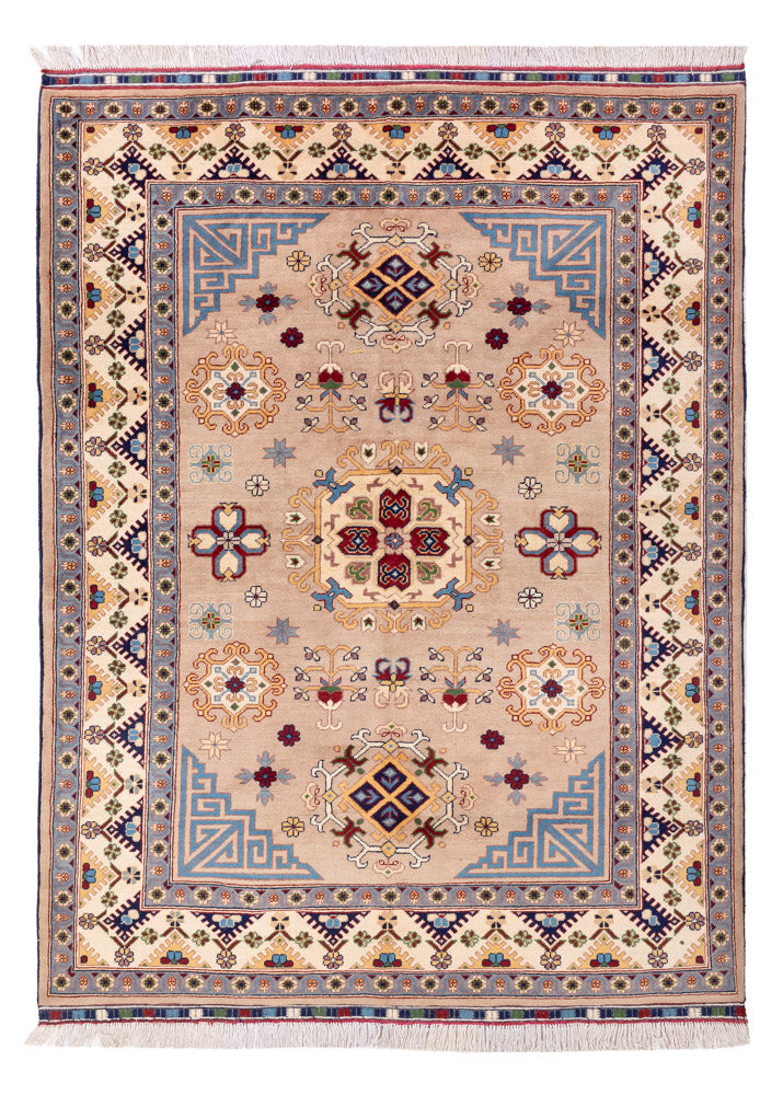 Alfombra afgana - 200 x 150 cm - beige
