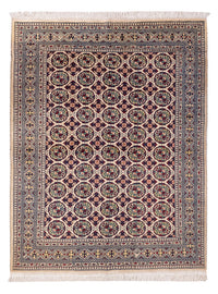 Alfombra afgana - 194 x 151 cm - gris claro