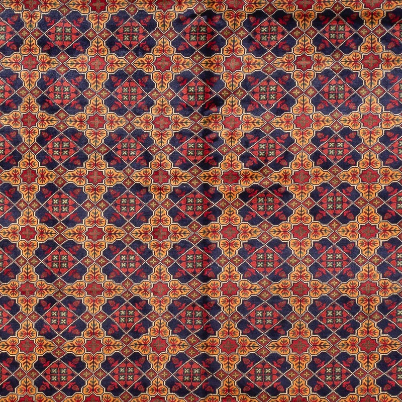 Alfombra afgana - 388 x 286 cm - beige oscuro