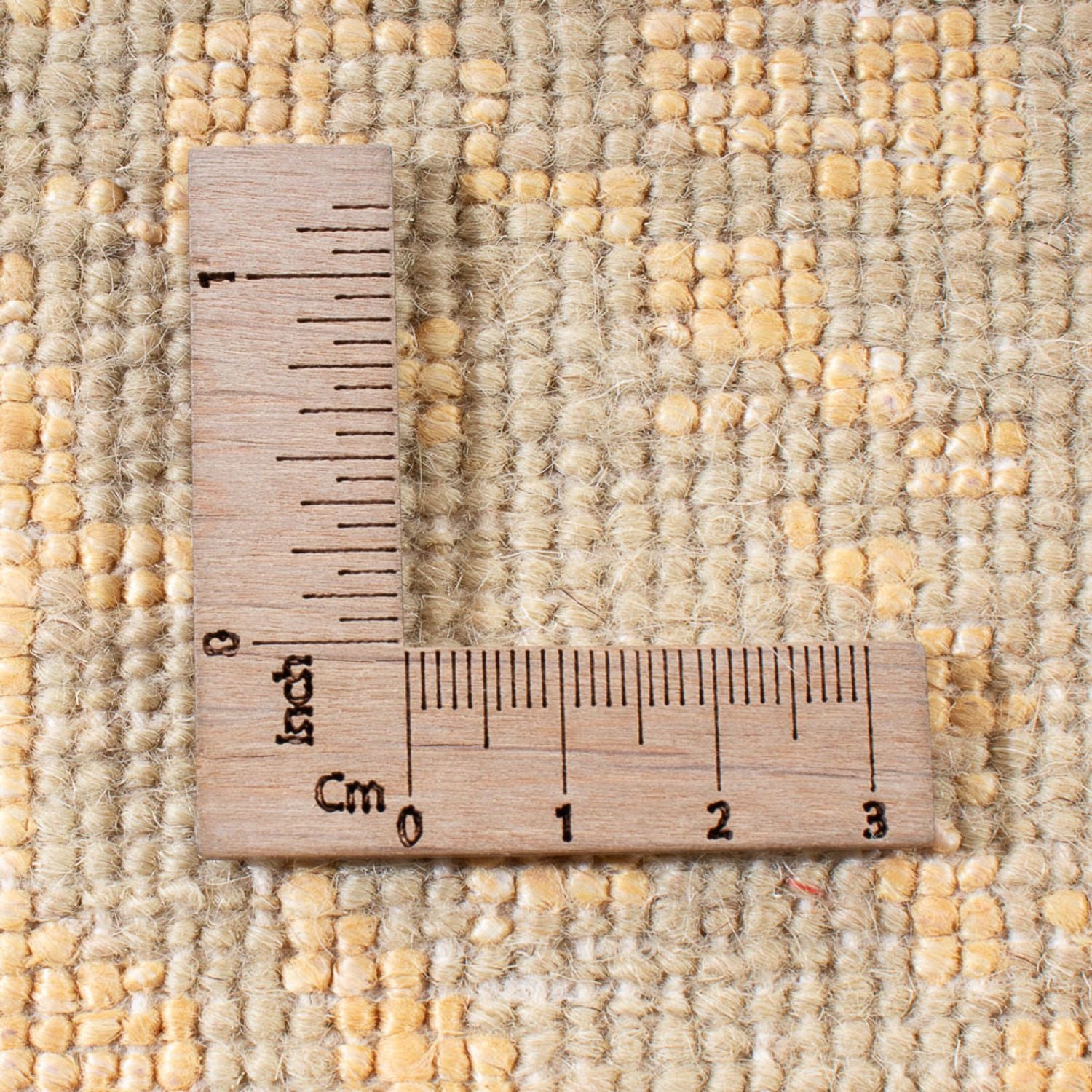 Alfombra de diseño cuadrado  - 249 x 247 cm - beige