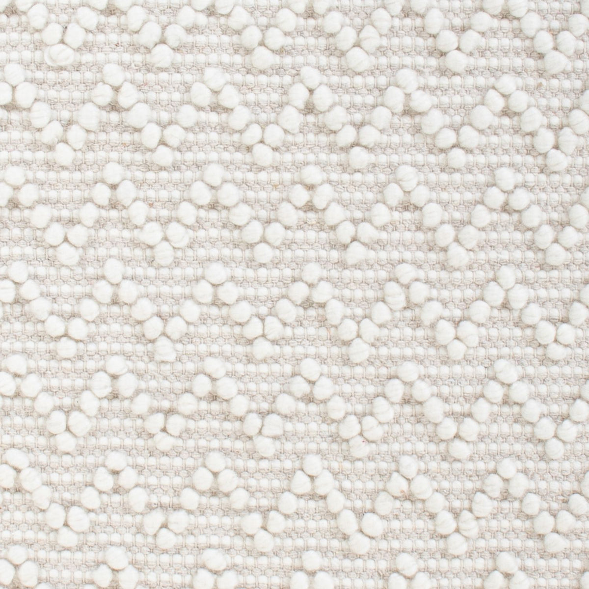 Alfombra de lana - 94 x 62 cm - gris claro