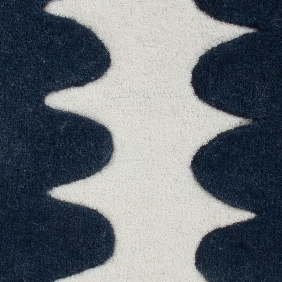 Alfombra de lana cuadrado  - 60 x 60 cm - multicolor