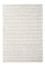 Alfombra de lana - 95 x 63 cm - gris claro