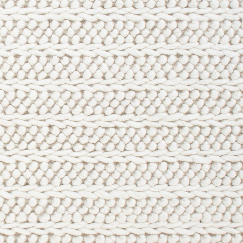 Alfombra de lana - 95 x 63 cm - gris claro