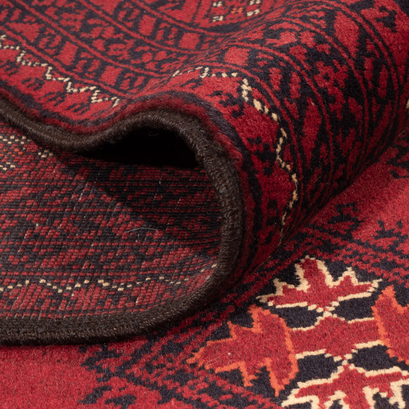 Alfombra afgana - Bukhara - 288 x 192 cm - rojo