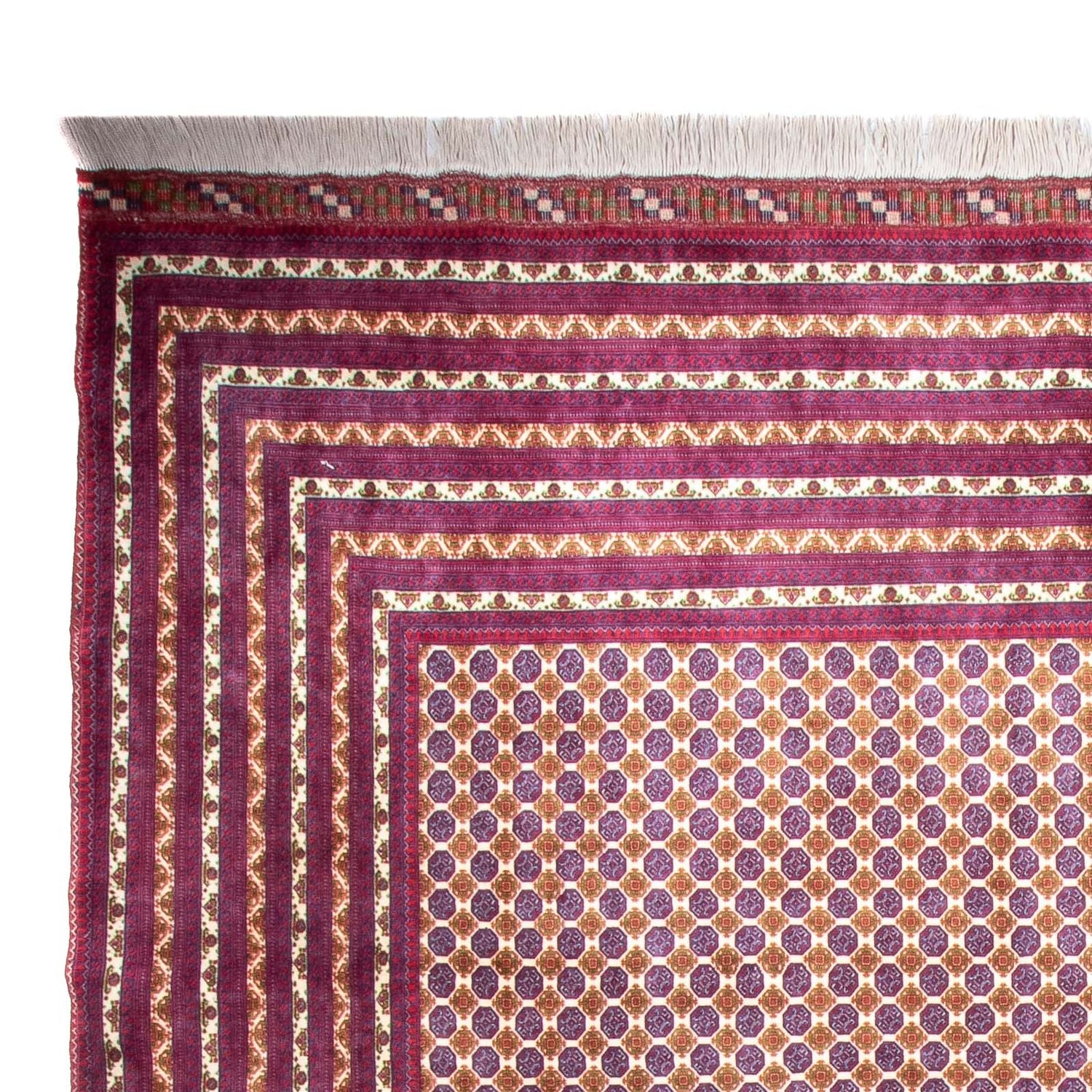 Alfombra afgana - 386 x 300 cm - beige