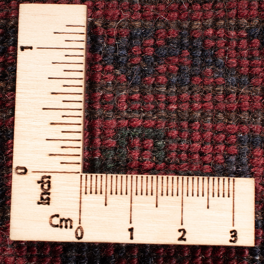 Alfombra afgana - Bukhara - 280 x 188 cm - rojo oscuro