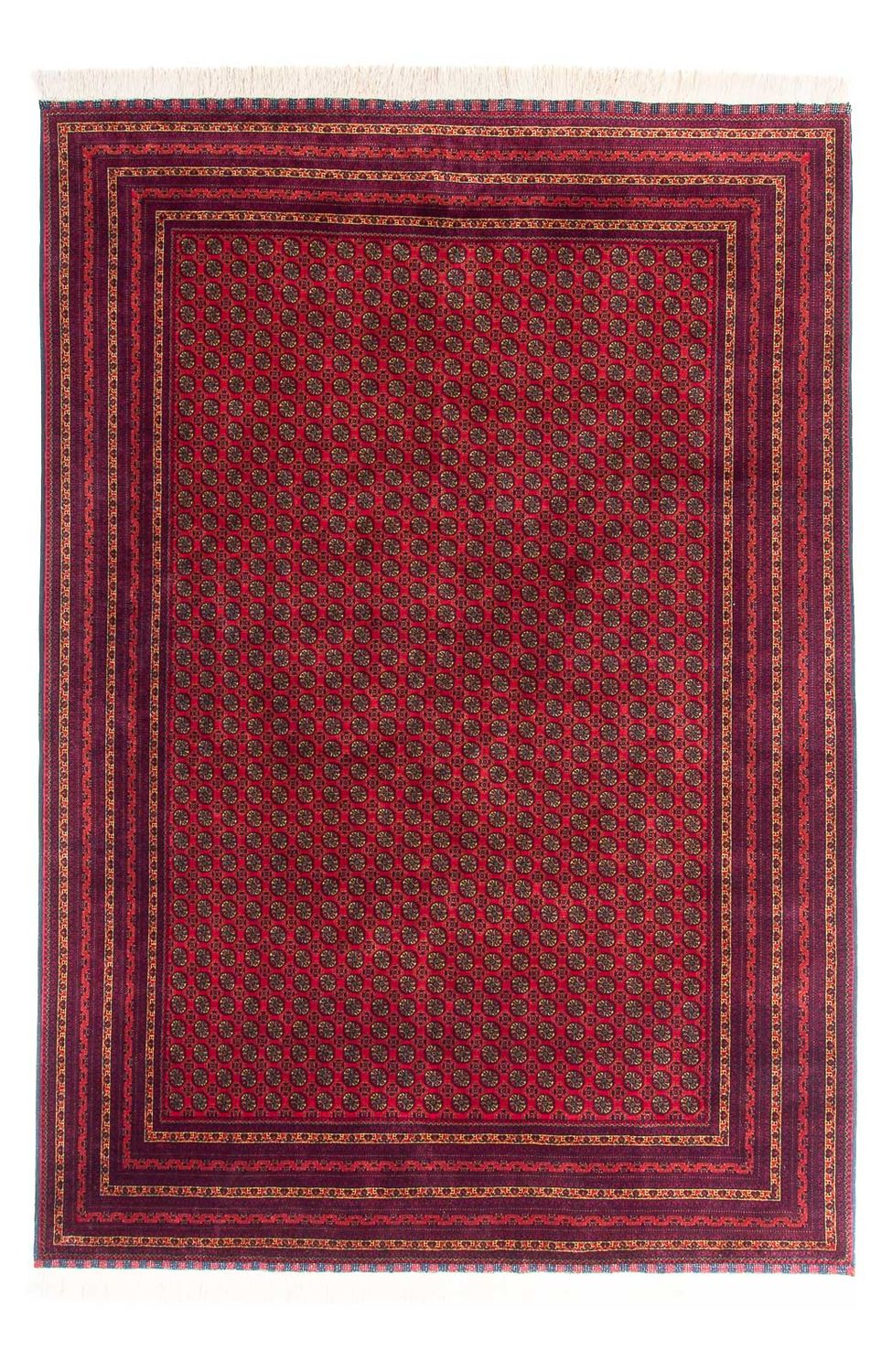 Alfombra afgana - 294 x 194 cm - rojo