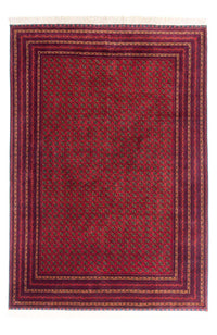 Alfombra afgana - 294 x 194 cm - rojo