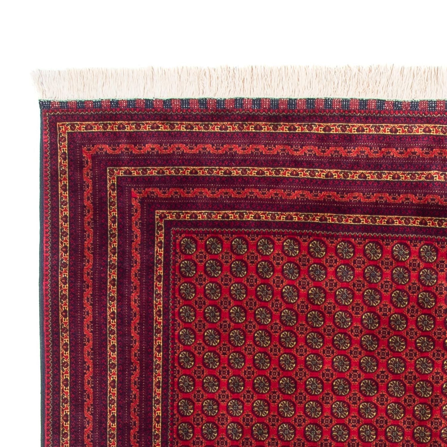 Alfombra afgana - 294 x 194 cm - rojo