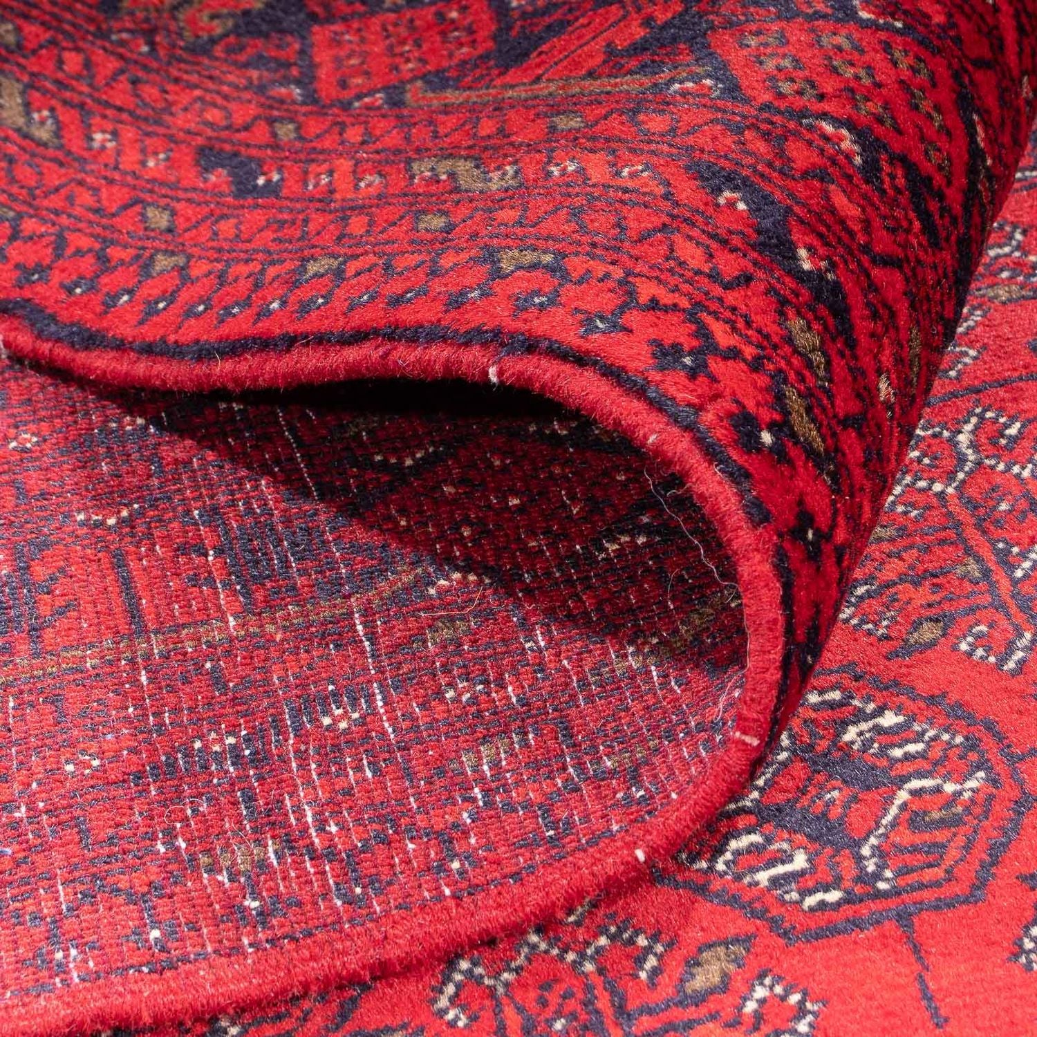 Alfombra afgana - 343 x 248 cm - rojo