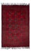 Alfombra afgana - Bukhara - 293 x 194 cm - rojo
