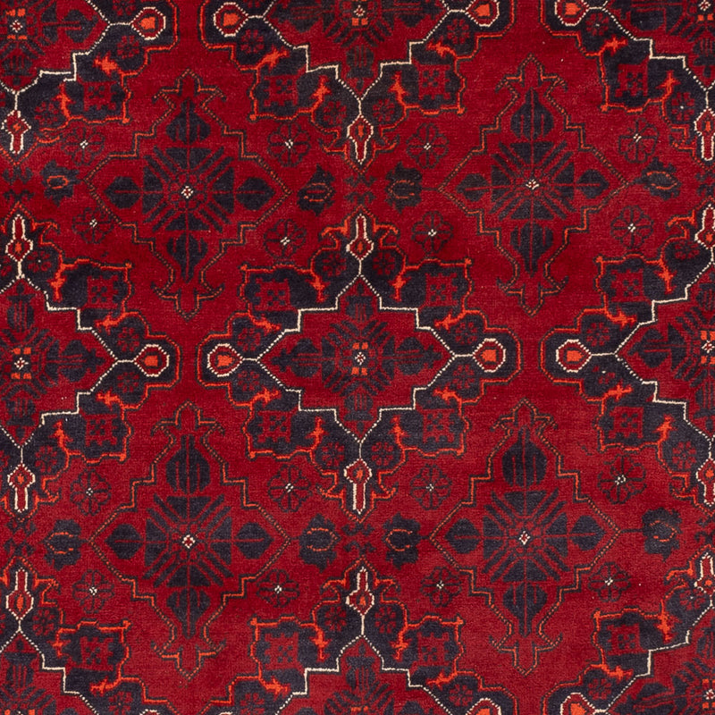 Alfombra afgana - Bukhara - 293 x 194 cm - rojo
