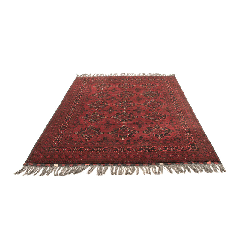 Alfombra afgana - Bukhara - 293 x 194 cm - rojo