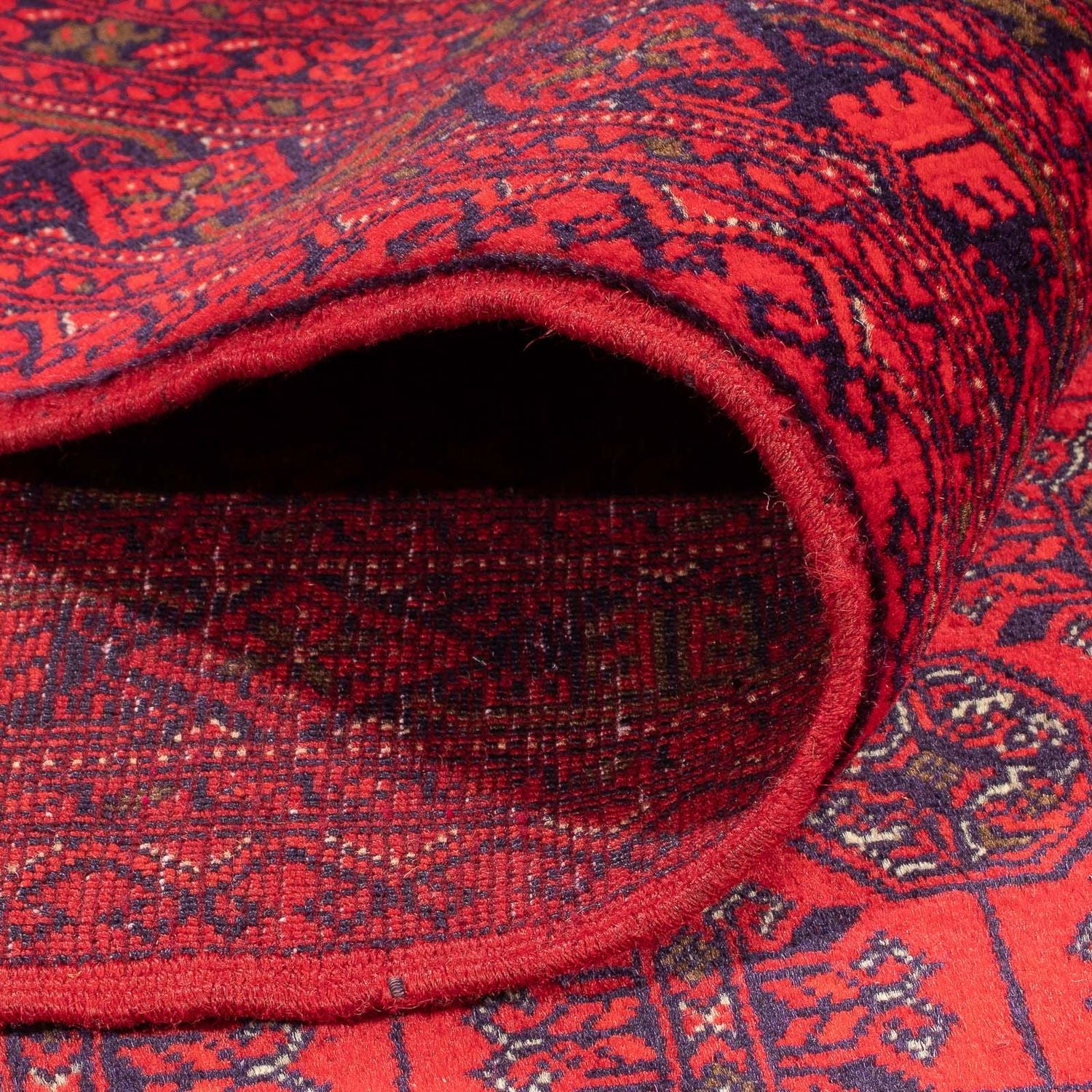 Alfombra afgana - 295 x 194 cm - rojo