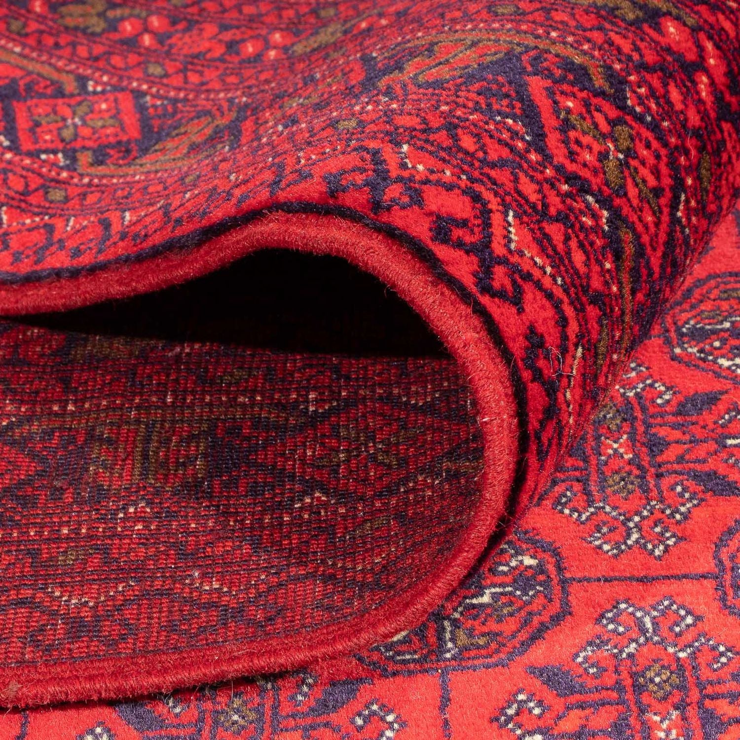 Alfombra afgana - 289 x 200 cm - rojo
