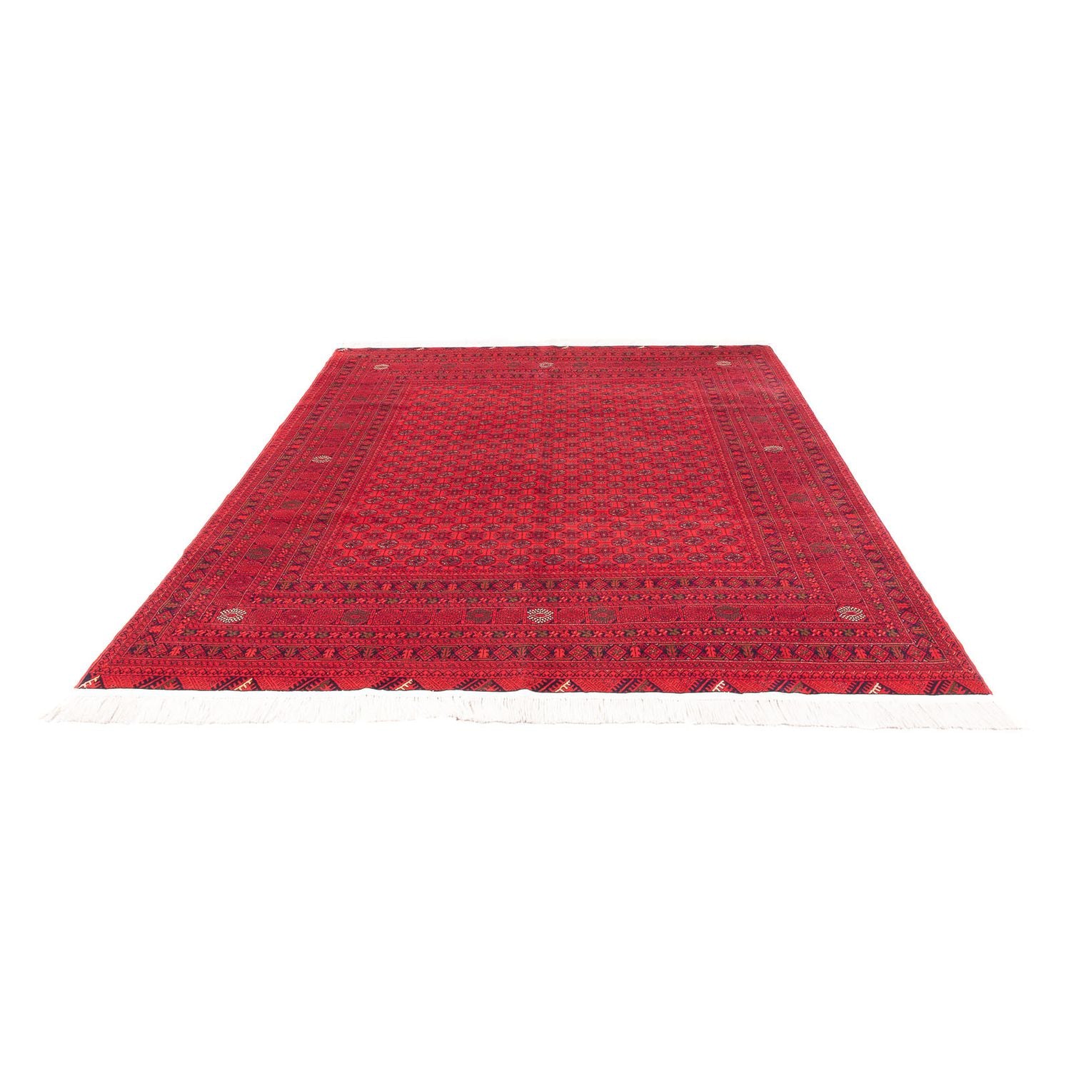 Alfombra afgana - 289 x 200 cm - rojo