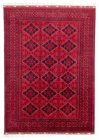 Alfombra afgana - 298 x 198 cm - rojo
