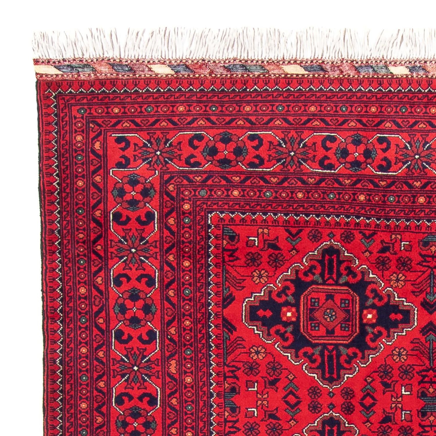 Alfombra afgana - 298 x 198 cm - rojo