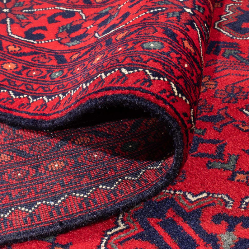 Alfombra afgana - 298 x 198 cm - rojo
